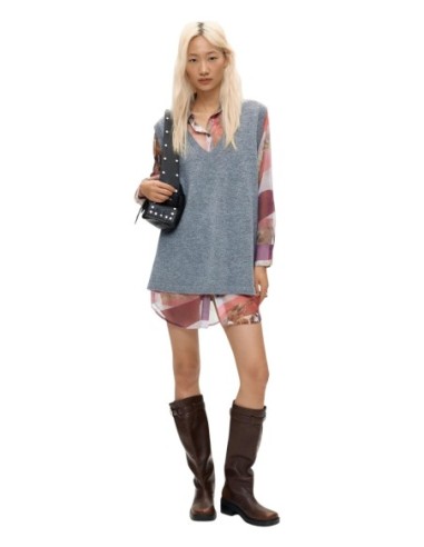 Robe Desigual gris femme – Style audacieux
