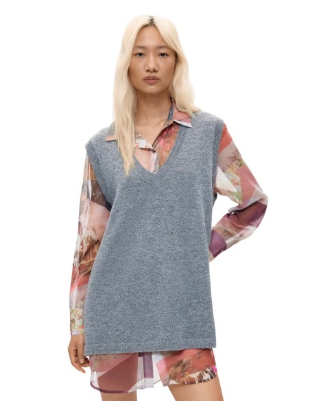 Robe Desigual gris femme – Style audacieux