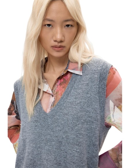 Robe Desigual gris femme – Style audacieux