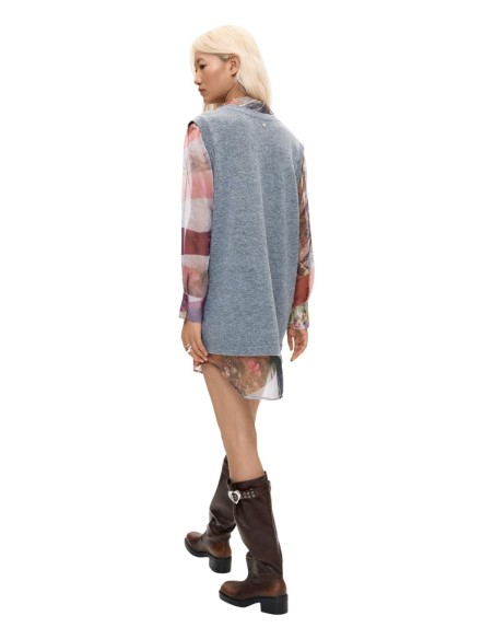 Robe Desigual gris femme – Style audacieux