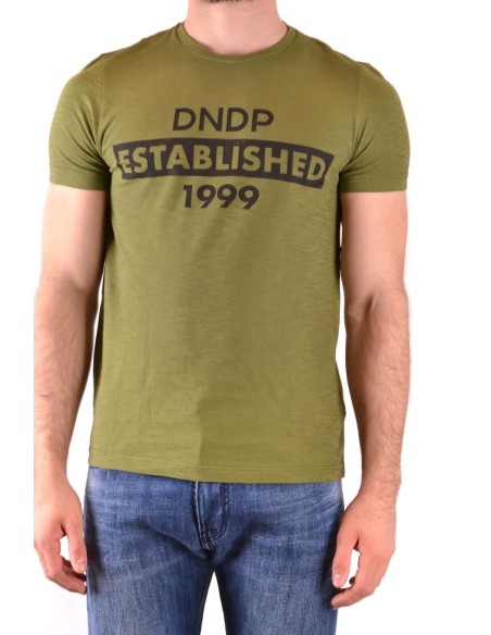 T-shirt vert homme Dondup imprimé