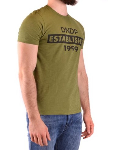 T-shirt vert homme Dondup imprimé