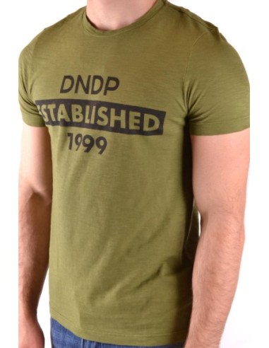 T-shirt vert homme Dondup imprimé