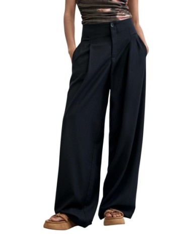 Pantalon Desigual noir femme – Style structuré