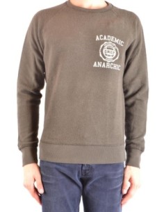 Pull beige homme Dondup coton imprimé