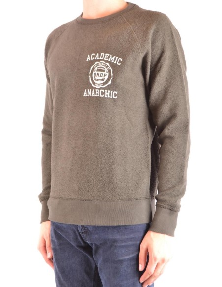 Pull beige homme Dondup coton imprimé