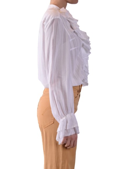 Chemise blanche femme Dondup coton