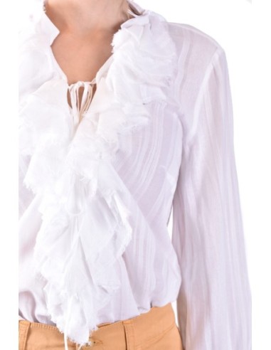 Chemise blanche femme Dondup coton