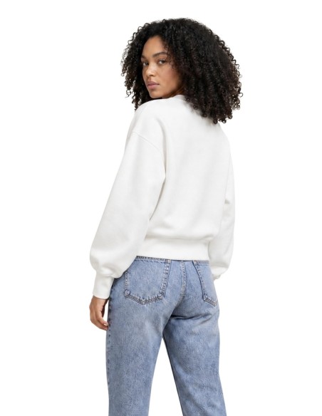 Pull imprimé Guess blanc femme – Style graphique