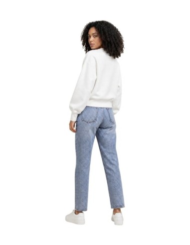 Pull imprimé Guess blanc femme – Style graphique