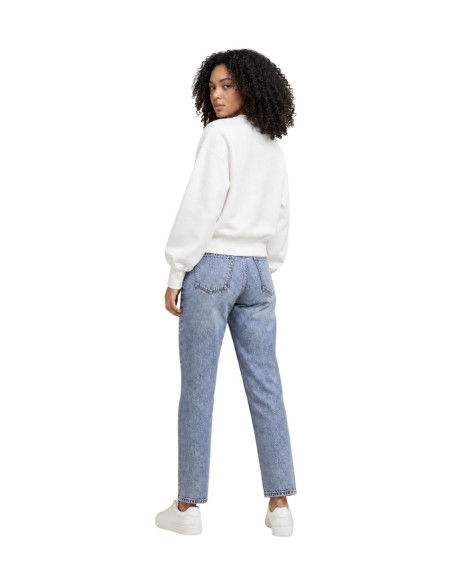 Pull imprimé Guess blanc femme – Style graphique