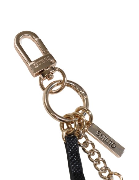 Porte-clés Guess ZALINA noir paillettes et strass