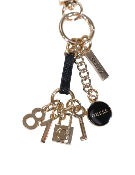 Porte-clés Guess ZALINA noir paillettes et strass