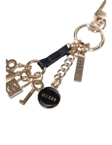 Porte-clés Guess ZALINA noir paillettes et strass