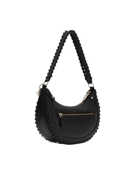 Sac à main Guess LUCCI GIRLFRIEND SAT noir moleskine femme