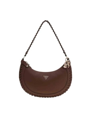 Sac moleskine Guess marron femme – Style texturé