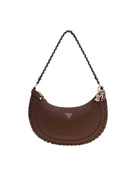 Sac moleskine Guess marron femme – Style texturé