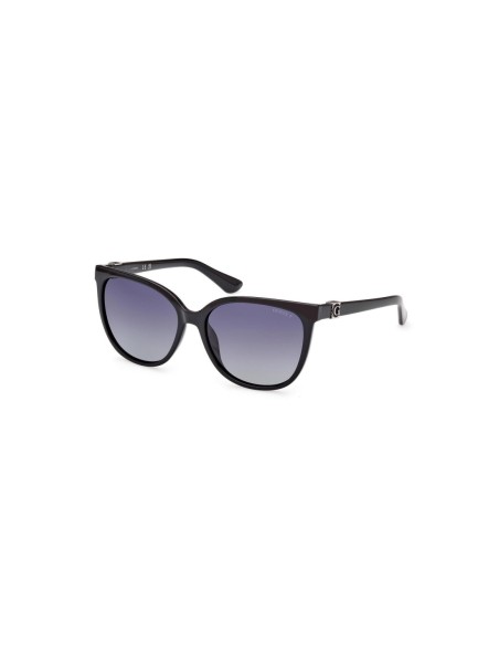 Lunettes de soleil noires femme Guess rondes