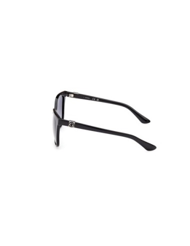 Lunettes de soleil noires femme Guess rondes