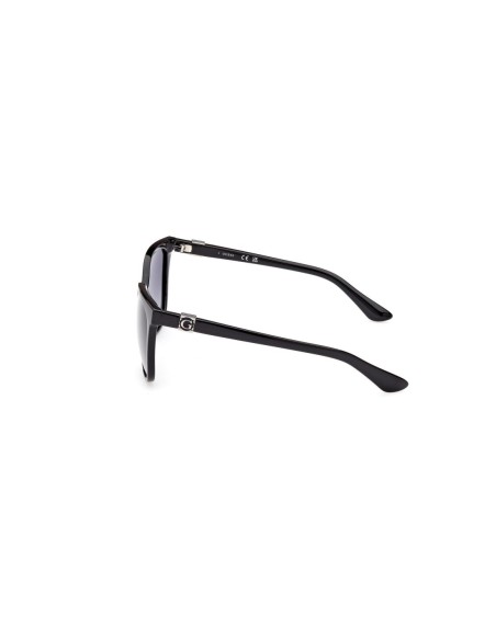 Lunettes de soleil noires femme Guess rondes