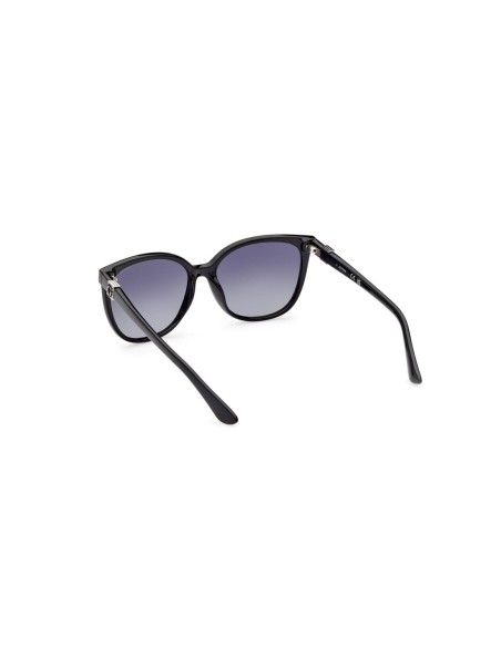 Lunettes de soleil noires femme Guess rondes