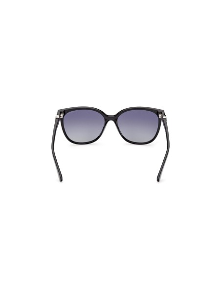 Lunettes de soleil noires femme Guess rondes