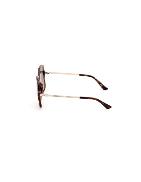 Lunettes de soleil marron femme Guess carrées