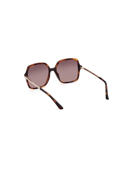 Lunettes de soleil marron femme Guess carrées