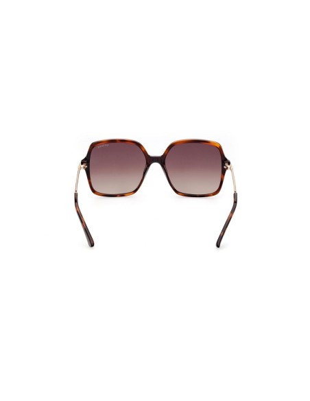 Lunettes de soleil marron femme Guess carrées