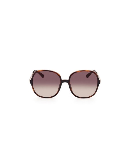 Lunettes de soleil marron femme Guess rondes