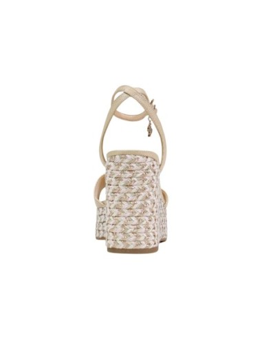 Sandales beige femme Guess plateforme