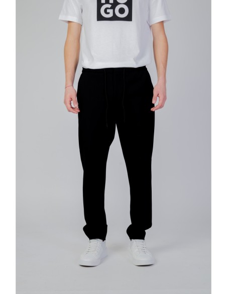 Pantalon noir homme Hugo monochrome