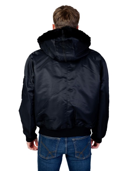 Veste noire homme Hugo capuche