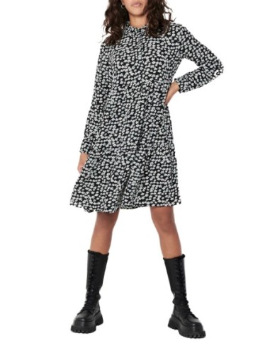 Robe blanche florale femme Jacqueline De Yong