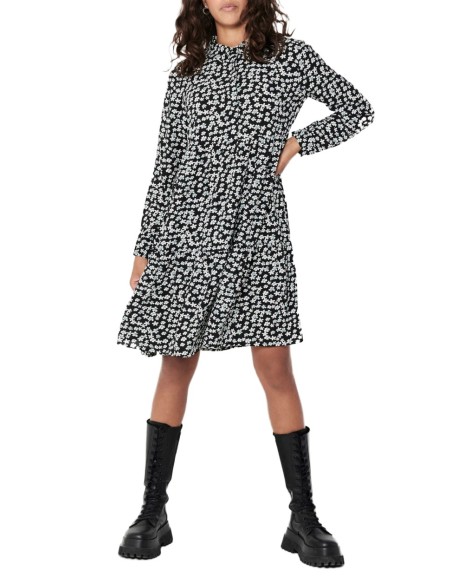 Robe blanche florale femme Jacqueline De Yong