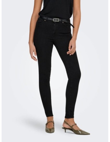 Jeans slim Only noir femme – Confort stretch