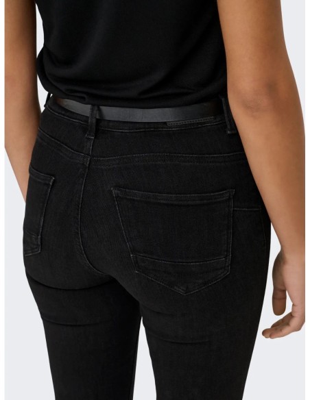 Jeans slim Only noir femme – Confort stretch