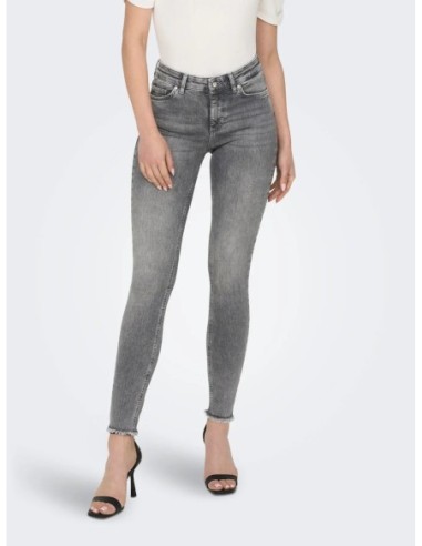 Jeans slim Only gris femme – Style moderne