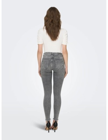 Jeans slim Only gris femme – Style moderne