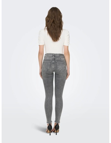 Jeans slim Only gris femme – Style moderne