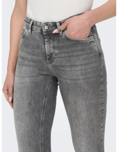 Jeans slim Only gris femme – Style moderne