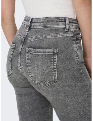 Jeans slim Only gris femme – Style moderne
