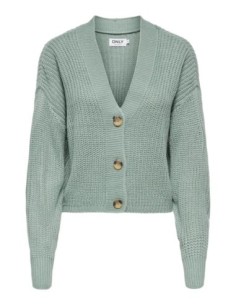 Cardigan Only vert femme – Style cosy