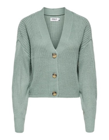 Cardigan Only vert femme – Style cosy