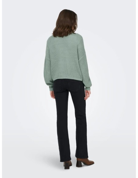 Cardigan Only vert femme – Style cosy