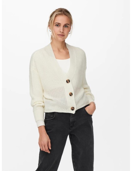 Cardigan Only blanc femme – Style lumineux
