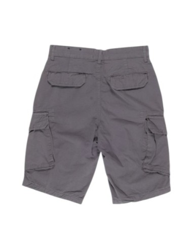 Bermuda gris homme Lyle & Scott coton