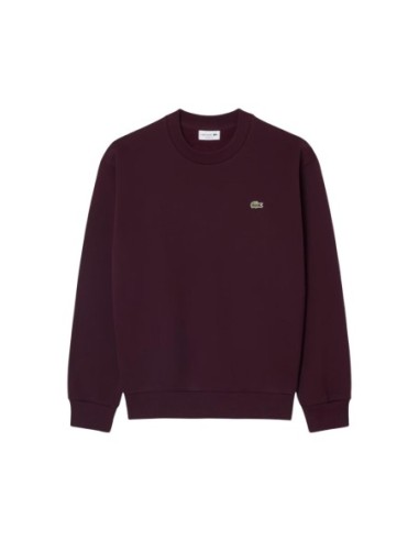 Sweat Lacoste bordeaux homme – Style intemporel