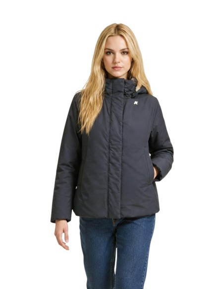 Manteau K?Way gris femme – Style protecteur