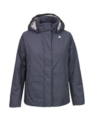 Manteau K?Way gris femme – Style protecteur
